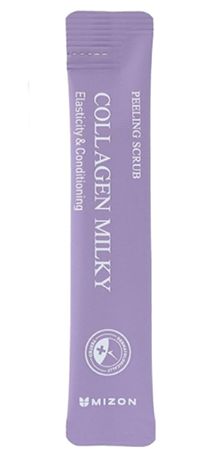 Скраб для лица Mizon COLLAGEN MILKY 5 г (8809663754211) - Фото 1