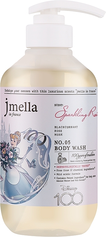 Гель для душа Jmella In France Sparkling Rose 500 мл (8809711716789) - Фото 1