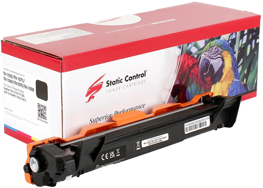 Картридж-тонер Static Control Parrot совместимый аналог Brother TN-1075 (002-03-LN1000) - Фото 1
