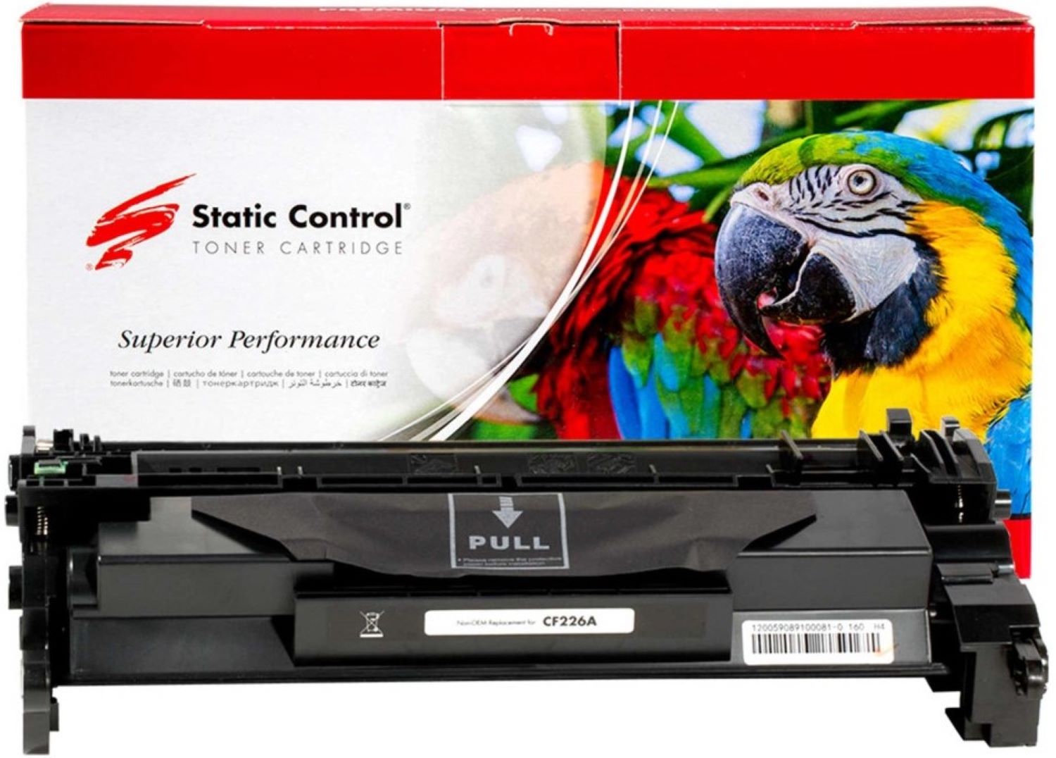 Картридж-тонер Static Control Parrot совместимый аналог HP CF226A (26A), Canon 052 (002-01-LF226AU) - Фото 1