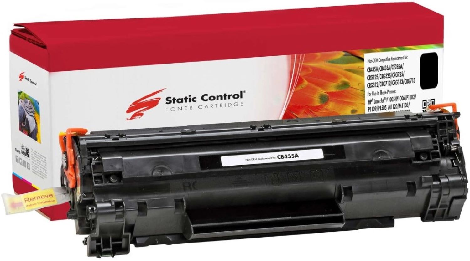 Картридж-тонер Static Control Parrot совместимый аналог HP CB435A/CB436A/CE285A, Canon 712/713/725 (002-01-LB435AU) - Фото 1
