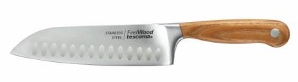 Нож сантоку tescoma 884826 Feelwood 17 см - Фото 1