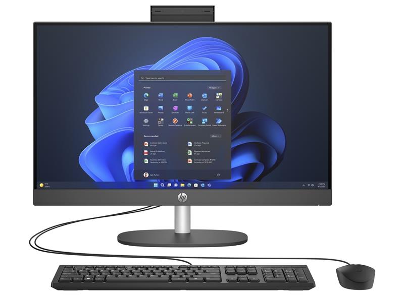 Компьютер-моноблок HP 240-G10 (885M8EA) Black - Фото 1