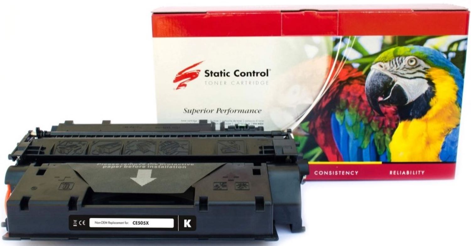 Картридж-тонер Static Control Parrot совместимый аналог HP CE505X (05X)/CF280X (80X), Canon 719H/720 (002-01-LE505X) - Фото 1