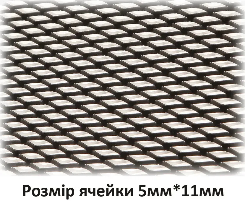 Сітка декоративно-захисна для радіатора Poputchik 100х30 см №3 (151-103-3) - Фото 1