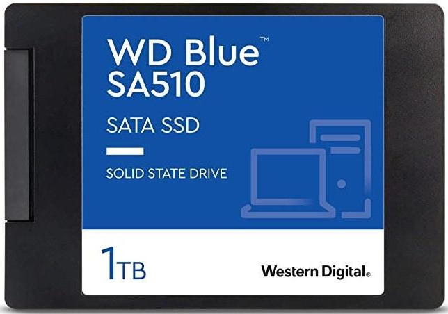 SSD-накопичувач внутрішній Western Digital SATA 2.5" 1TB Blue SA510 (WDS100T3B0A) - Фото 1