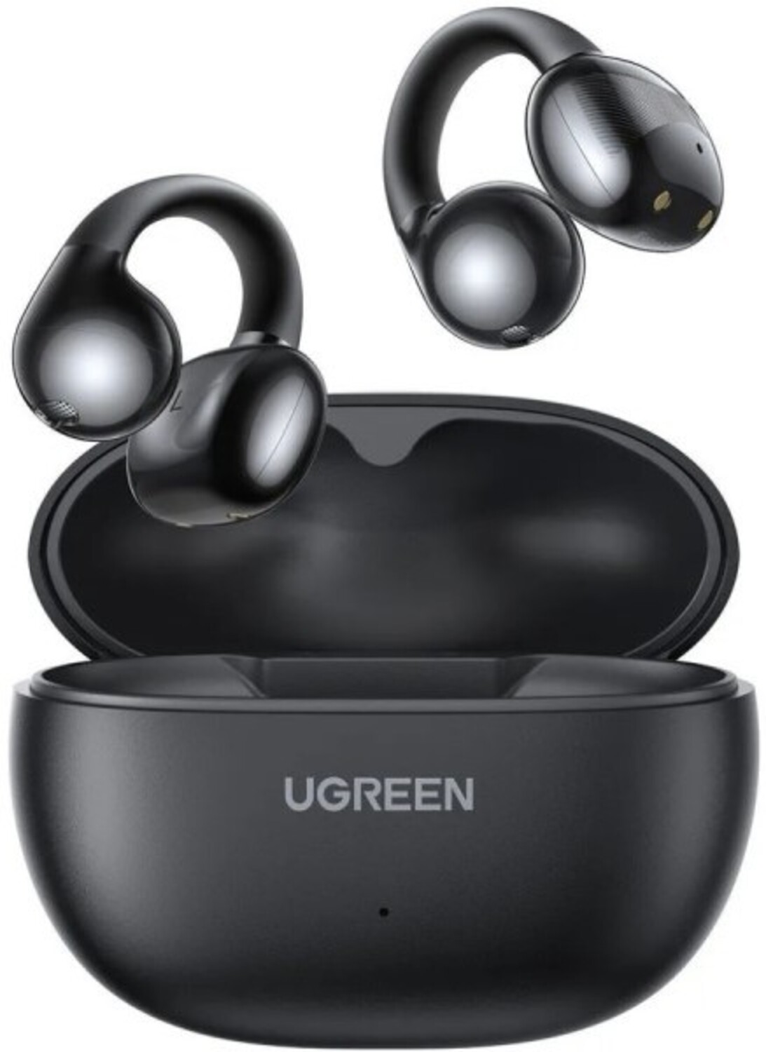 Наушники вкладыши беспроводные TWS UGREEN HiTune S3 Open Wearable WS209 Black (45785) - Фото 1