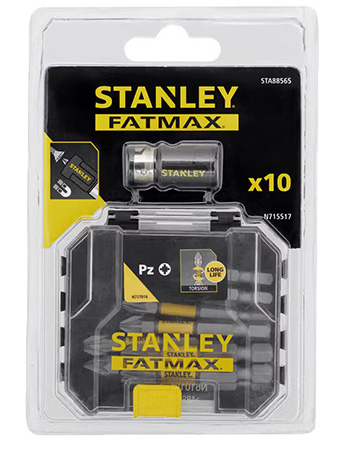 Біта для викрутки Stanley FatMax 50 мм 10 шт. (STA88565) - Фото 1