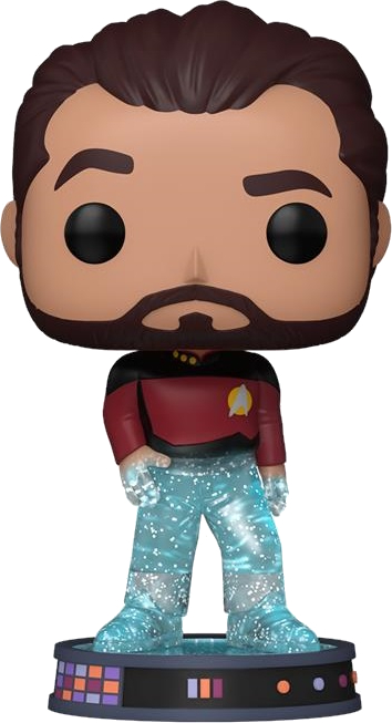 Коллекционная фигурка FUNKO POP Plus: Star Trek Transporter - Riker (889698837736) - Фото 1