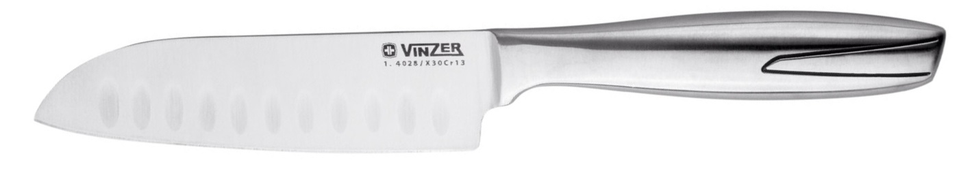 Нож сантоку Vinzer 50314 - Фото 1