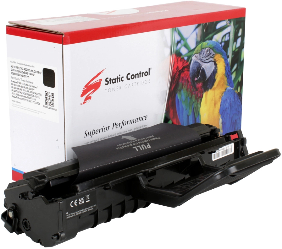 Картридж-тонер Static Control Parrot совместимый аналог Samsung MLT-D119S/ ML-1610D2/ML-2010D3 /SCX-4521D3 (002-02LD119SSEE) - Фото 1