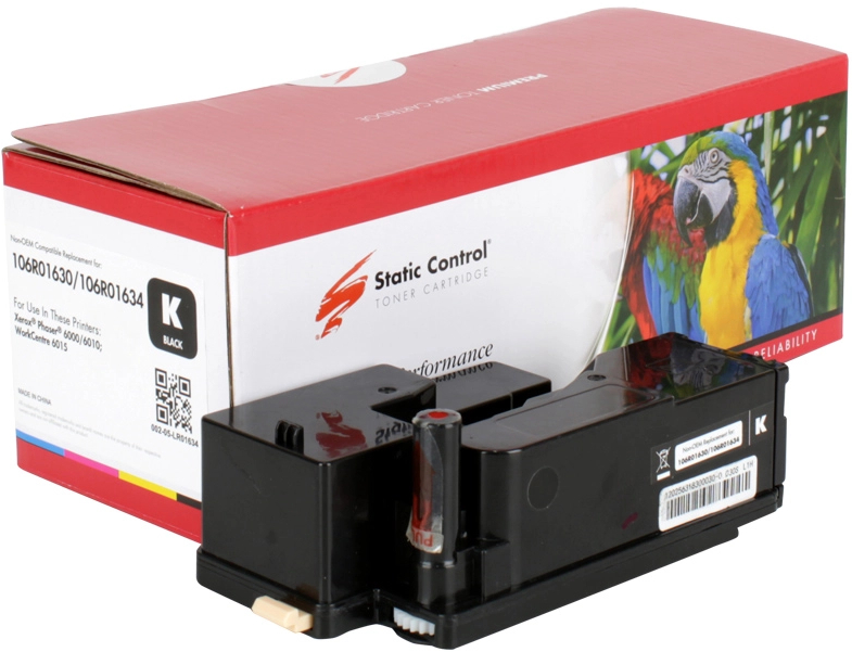 Картридж-тонер Static Control Parrot совместимый аналог Xerox 106R01634 black (002-05-LR01634) - Фото 1