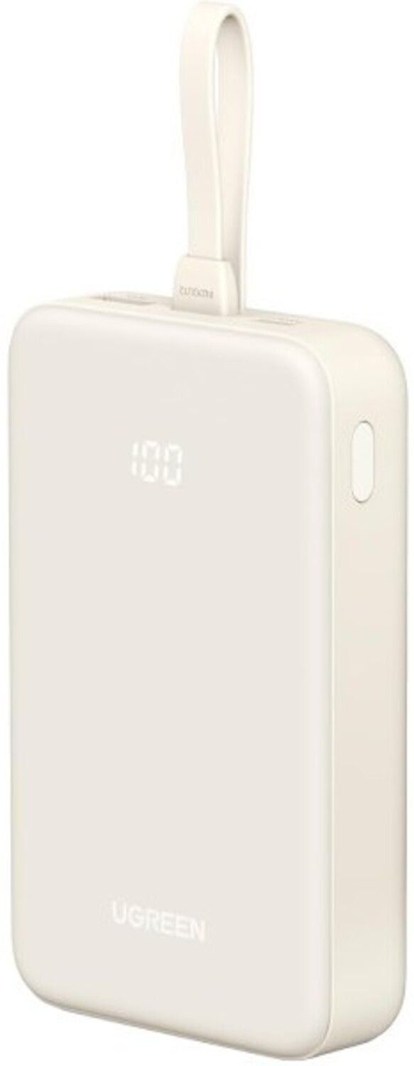 Купити Батарея мобільна UGREEN 20000mAh 20W PD3.0/QC3.0, USB-A,USB-С IN/OUT, with build Type-C cable PB505 Powder (35340) - Фото 1 Батарея мобільна UGREEN 20000mAh 20W PD3.0/QC3.0, USB-A,USB-С IN/OUT, with build Type-C cable PB505 Powder (35340) - Фото 1