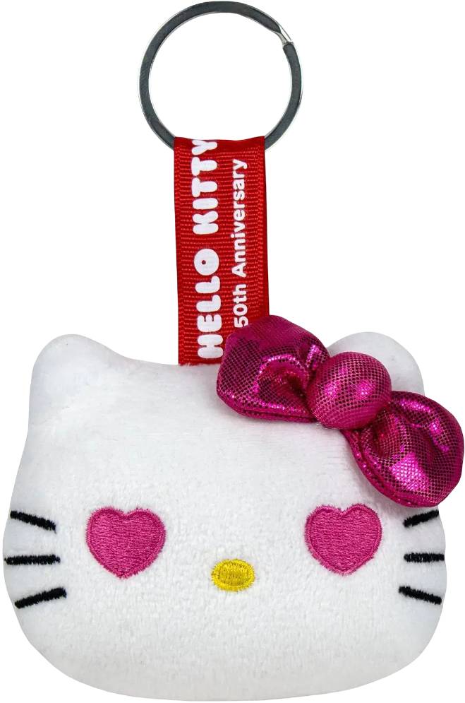 М'яка іграшка брелок Hello Kitty Ювілейна 50, 7 см в асорт. (760023891) - Фото 1