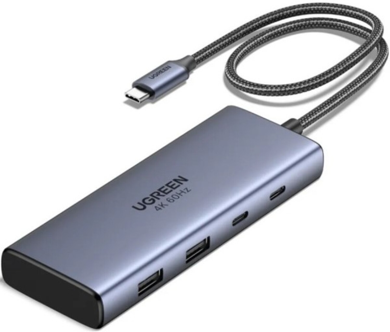 Купить Хаб USB UGREEN USB 3.2 Type-C 2xUSB-A 3.2/2xUSB-C 3.2 2xHDMI Gray CM498 (45379) - Фото 1 Хаб USB UGREEN USB 3.2 Type-C 2xUSB-A 3.2/2xUSB-C 3.2 2xHDMI Gray CM498 (45379) - Фото 1