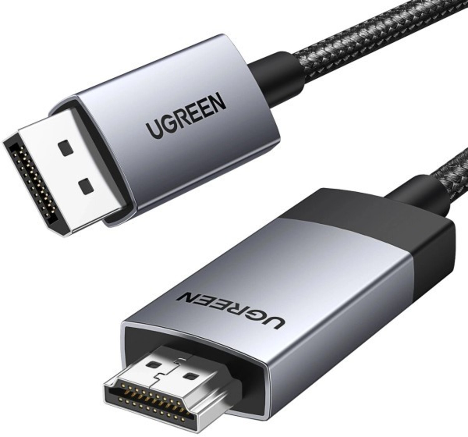 Купити Кабель UGREEN DisplayPort M - M V1.2 144Hz &1080P/240Hz 3m DP119 Black (25491) - Фото 1 Кабель UGREEN DisplayPort M - M V1.2 144Hz &1080P/240Hz 3m DP119 Black (25491) - Фото 1
