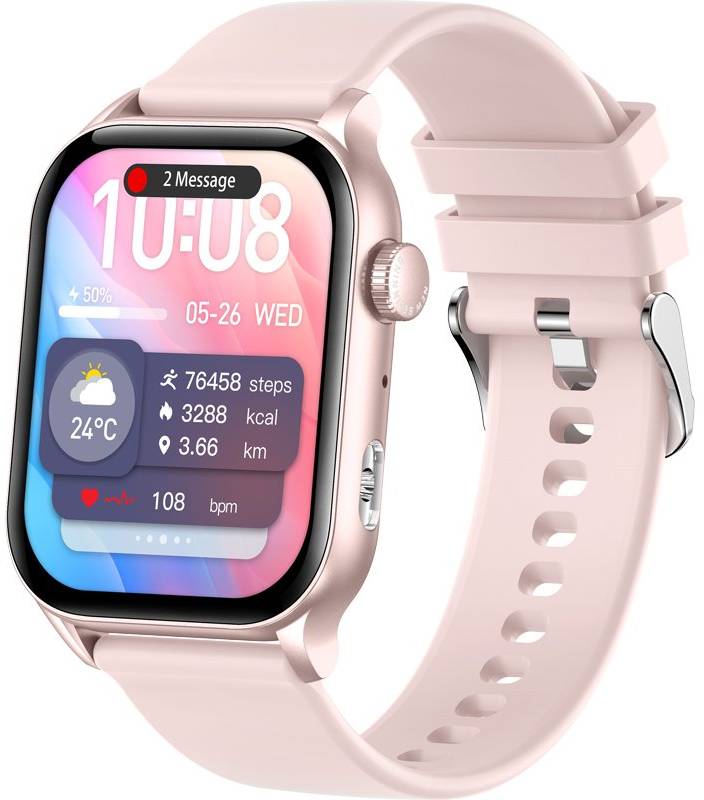 Смарт-часы Gelius Amazwatch Light GP-SW015 Pink (101273) - Фото 1