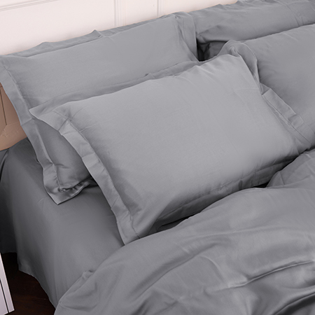 Простирадло двоспальне MirSon Imperial Tencel №05 Sea wave 180х200 см (2200010755107) - Фото 1