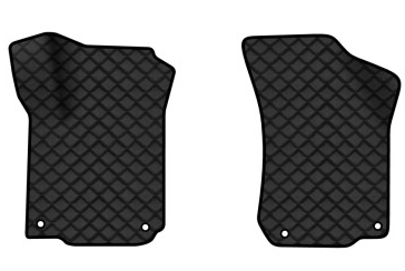 Коврики из экокожи в салон авто передние EVAtech для Octavia A4 Tour Skoda 1996-2010 1 поколение Combi EU (SK11548AD2TL4BBB) - Фото 1