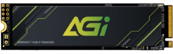SSD-накопитель внутренний AGI 1Tb AI818 M.2 2280 PCIe Gen 4x4 NVMe 1.4 QLC, Retail (AGI1T0G43AI818-CB) - Фото 1