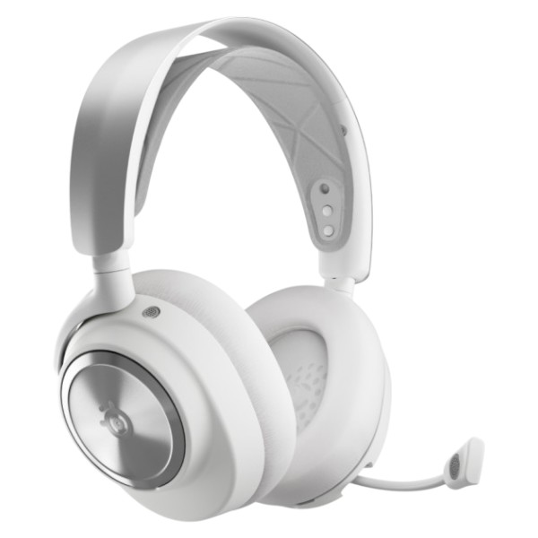 Гарнитура беспроводная игровая SteelSeries Arctis Nova Pro Wireles X White (61525) - Фото 1