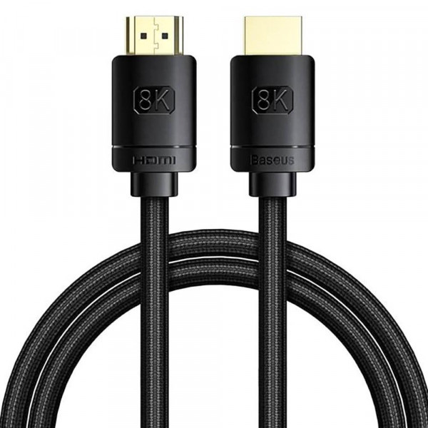 Купити Кабель HDMI Baseus HDMI M-M 1m (CAKGQ-J01) - Фото 1 Кабель HDMI Baseus HDMI M-M 1m (CAKGQ-J01) - Фото 1