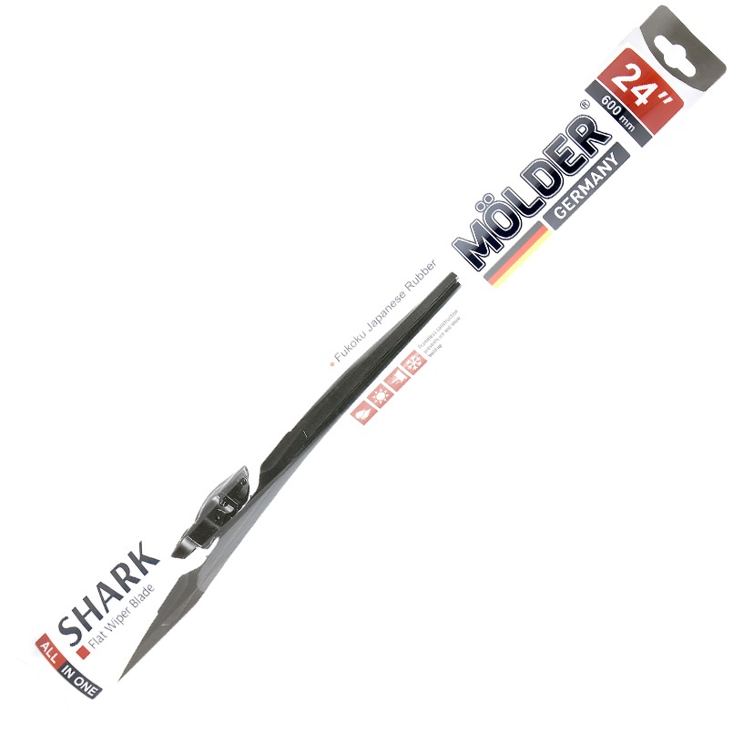 Щітка склоочисника Molder безкаркасна SHARK 24/600 мм (MW600) - Фото 1