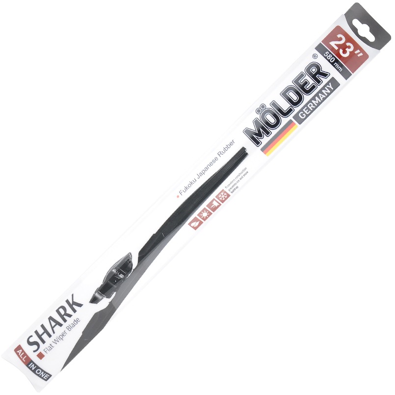Щітка склоочисника Molder безкаркасна SHARK 23/580 мм (MW580) - Фото 1