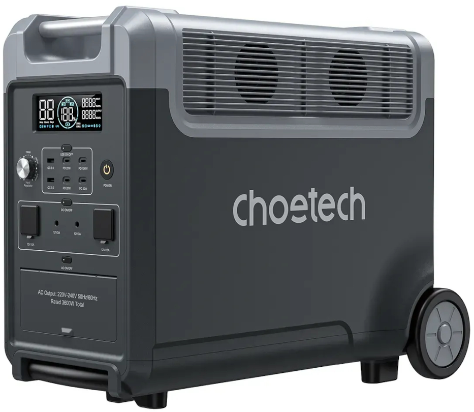 Зарядная станция универсальная Choetech BS066 (3600Вт, 3840 Вт/год) - Фото 1