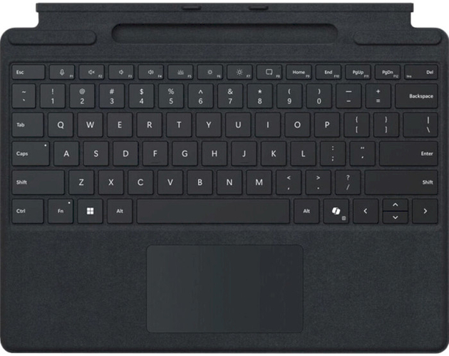 Клавиатура беспроводная Microsoft со стилусом для Surface Pro 11 Black (8X8-00141) - Фото 1