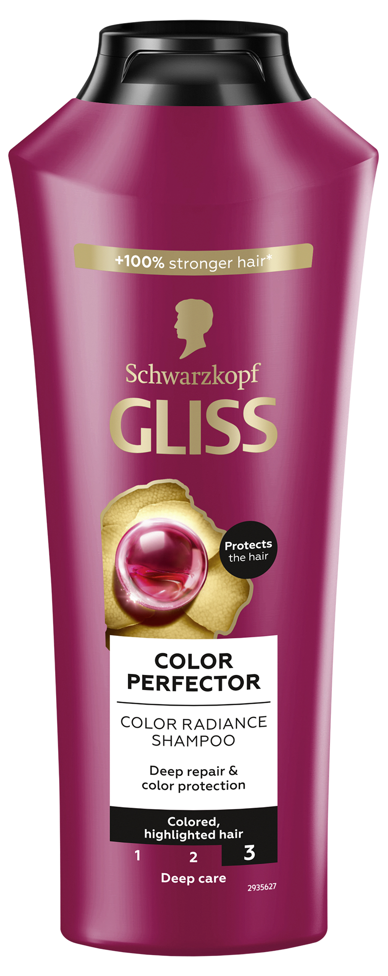 Шампунь женский Schwarzkopf Prof. Gliss Kur 400 мл Color Perfector (9000100549691) - Фото 1