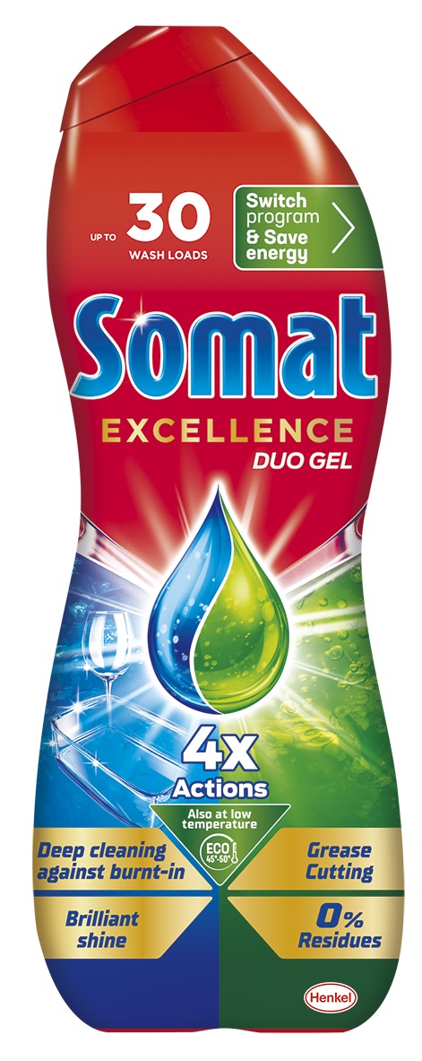 Гель для посудомоечной машины Somat Exellence 540 мл - Фото 1