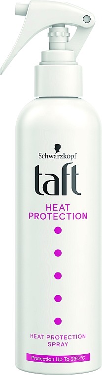 Спрей для волос Schwarzkopf Prof. Taft Heat Protection до 230 °C 250 мл (9000101619386) - Фото 1