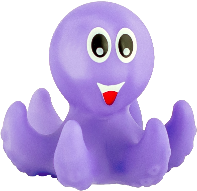 Іграшка для ванної Baby Team Морські друзі (9045_восьминіг) - Фото 1