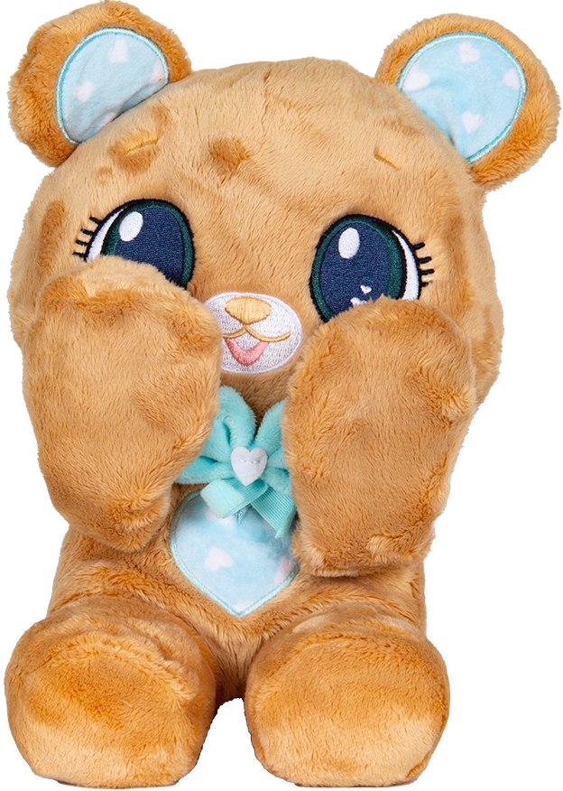 Мягкая игрушка животное Peekapets КОРИЧНЕВЫЙ МЕДВЕДЬ (907867) - Фото 1