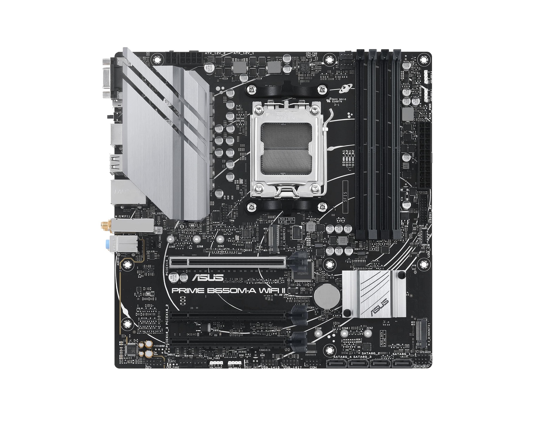 Материнская плата Asus PRIME B650M-A WIFI II DR5 - Фото 1
