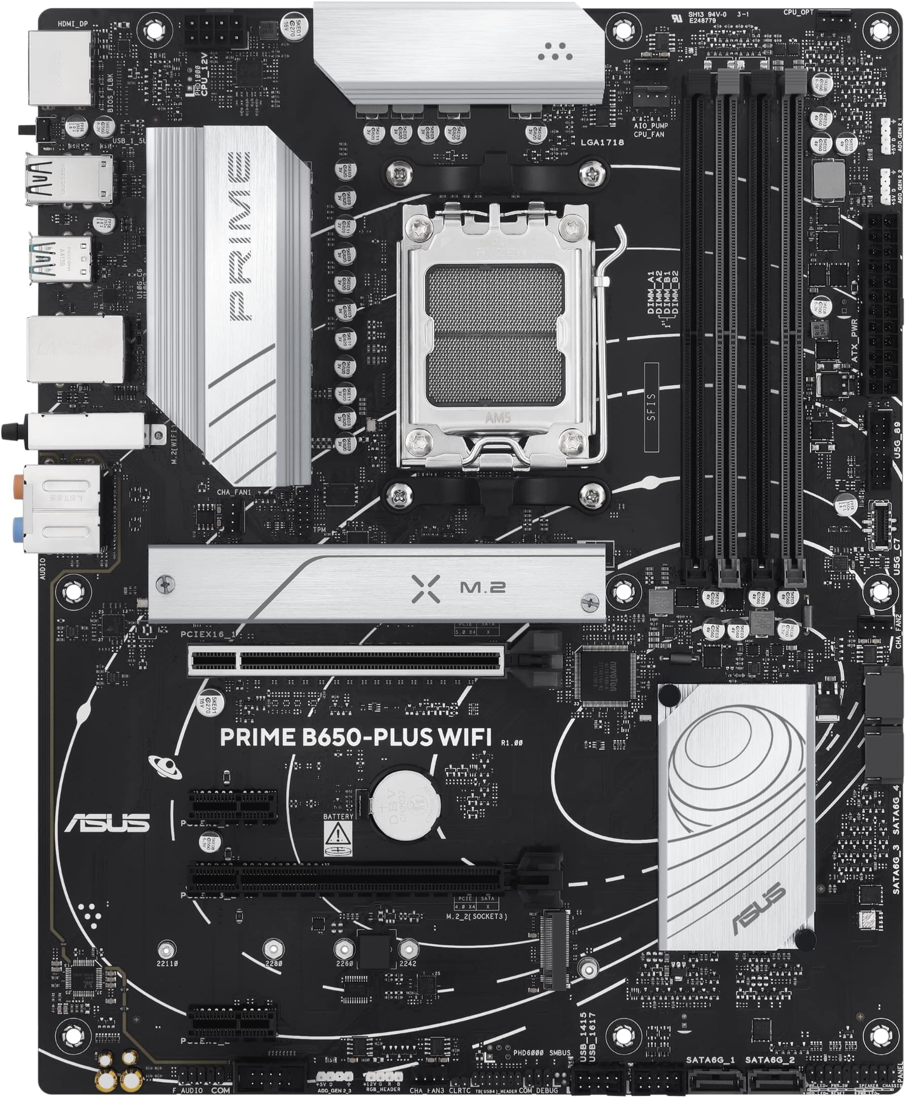 Материнська плата Asus PRIME B650-PLUS WIFI DDR5 - Фото 1