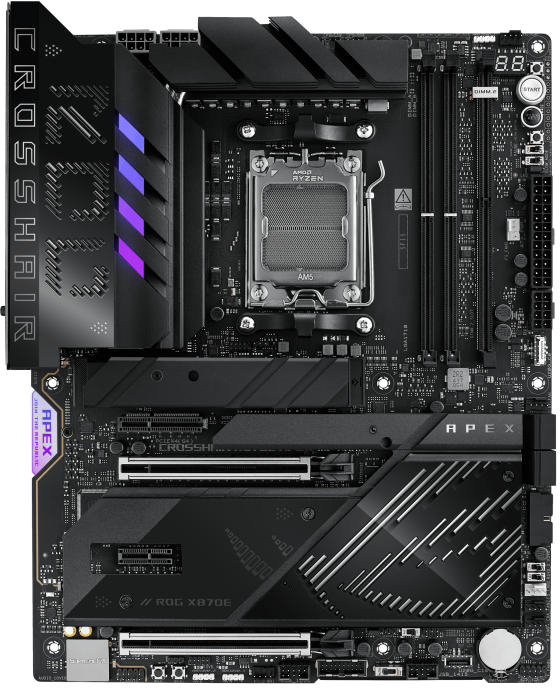 Материнская плата Asus ROG CROSSHAIR X870E APEX 4xDDR5 M.2 USB Type-C WiFi BT - Фото 1