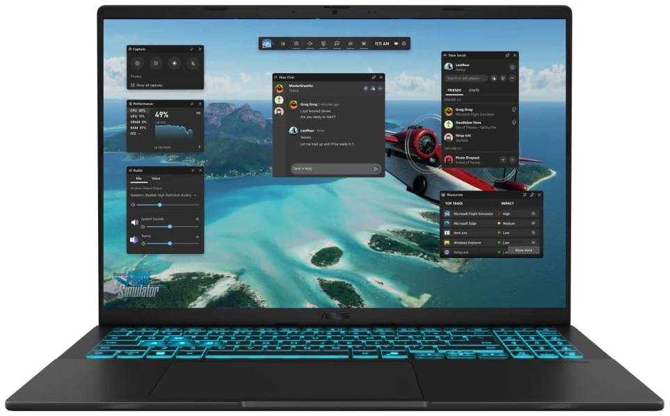 Ноутбук ігровий Asus Vivobook 16 V3607VM-RP012 Black - Фото 1