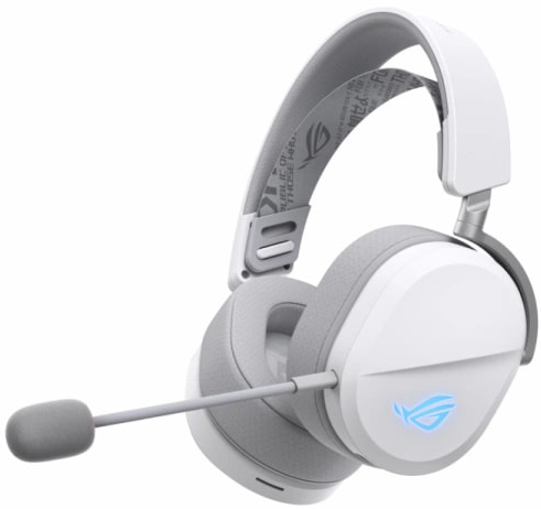 Гарнитура беспроводная игровая Asus ROG Pelta White (90YH0410-BHUA10) - Фото 1