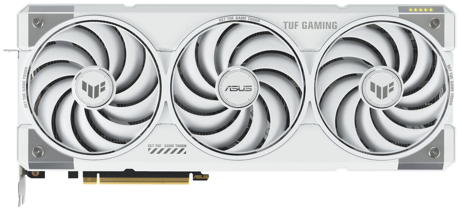 Видеокарта Asus GeForce RTX 5070 Ti 16GB GDDR7 TUF Gaming OC White (TUF-RTX5070TI-O16G-WHITE-GAMING) - Фото 1