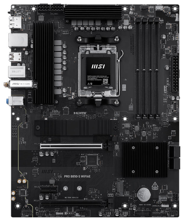 Материнська плата MSI PRO B850-S WIFI6E - Фото 1