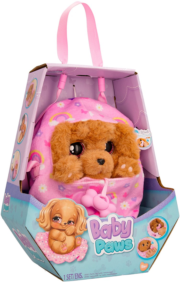 Інтерактивна іграшка м'яка Baby Paws ЦУЦУНЯ КОКЕР-СПАНІЄЛЬ МЕГГІ (917637IM) - Фото 1