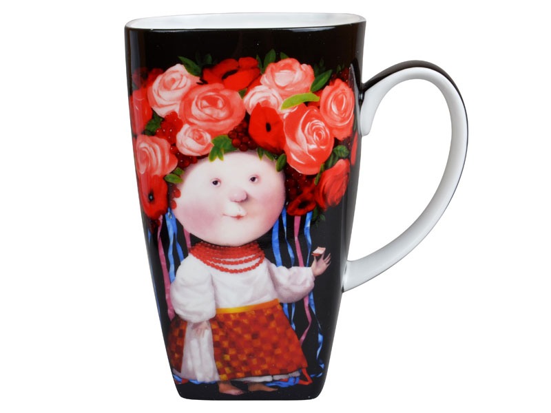 Купити Чашка Lefard Україночка 600 мл (924-431) - Фото 1 Чашка Lefard Україночка 600 мл (924-431) - Фото 1