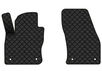 Коврики из экокожи в салон авто передние EVAtech для Tiguan (Mk 2) Volkswagen 2016-2020 2 поколение SUV EU (VW31492AR2AV4BBB) - Фото 1