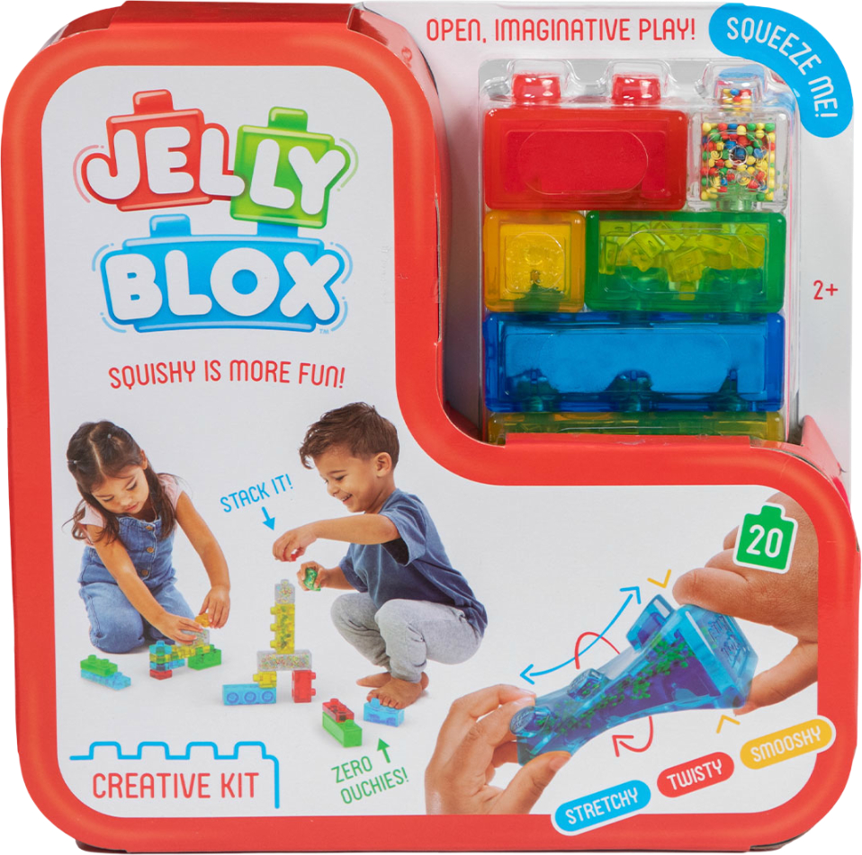 М'який конструктор для малюків Jelly Blox сенсорний НАБІР КРЕАТИВУ (931692) - Фото 1