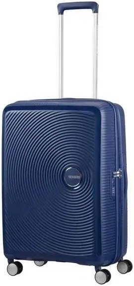 Чемодан American Tourister Soundbox 67 см темно-синий (32G*41002) - Фото 1