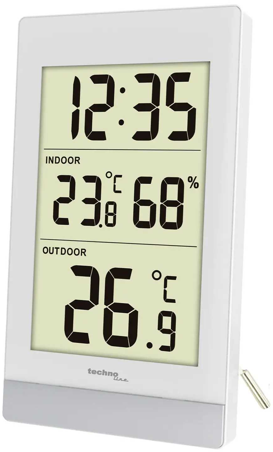 Термогигрометр Technoline WS7039 White - Фото 1