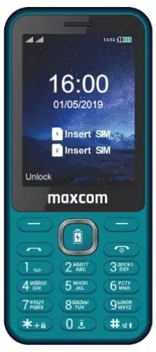 Мобильный телефон Maxcom MM814 Type-C Green - Фото 1