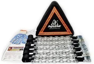 Цепь противобуксировочная Poputchik R15-R21 6 шт. (22-007) - Фото 1